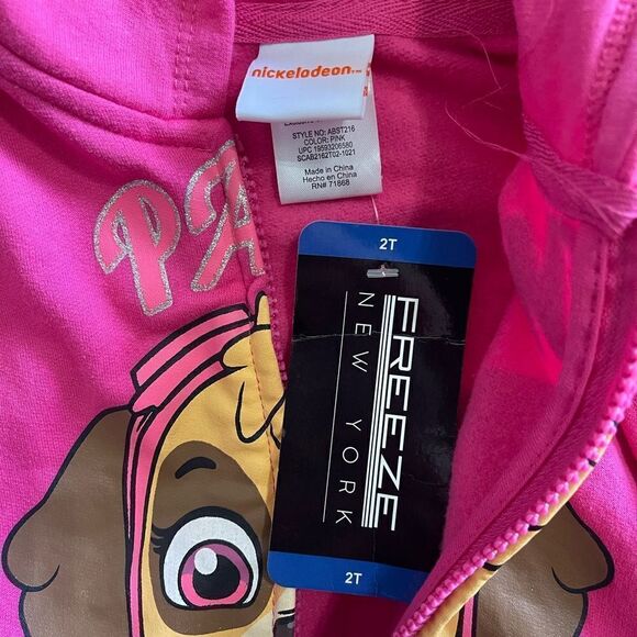 ❤️Paw Patrol Skye Zip Up Hoodie 2T - Picture 3 of 5